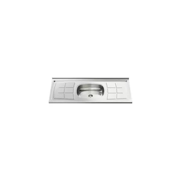 Pia de Cozinha Inox 120x52cm Ghel Plus